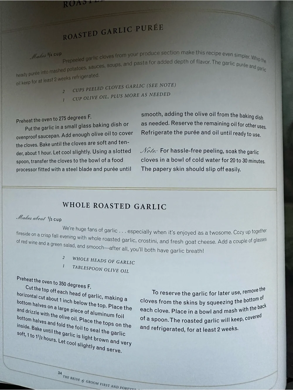 Bride & Groom First and Forever Cookbook